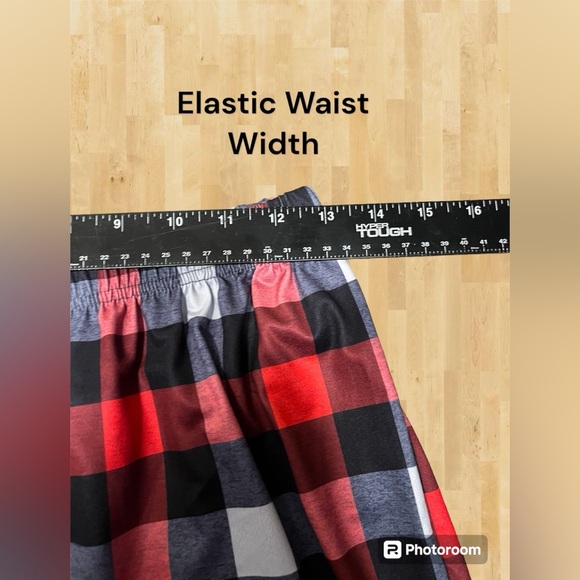 NWOT Women’s Size Medium Plaid Print Polyester Long Sleeve Pajama Set - Picture 8 of 9